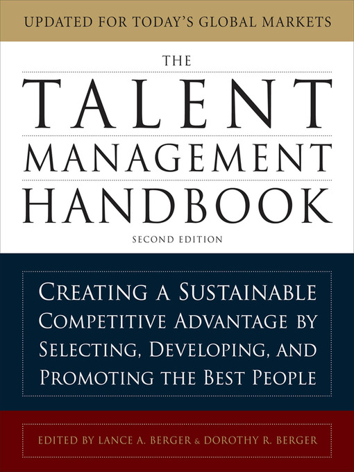 Title details for The Talent Management Handbook by Lance A. Berger - Wait list